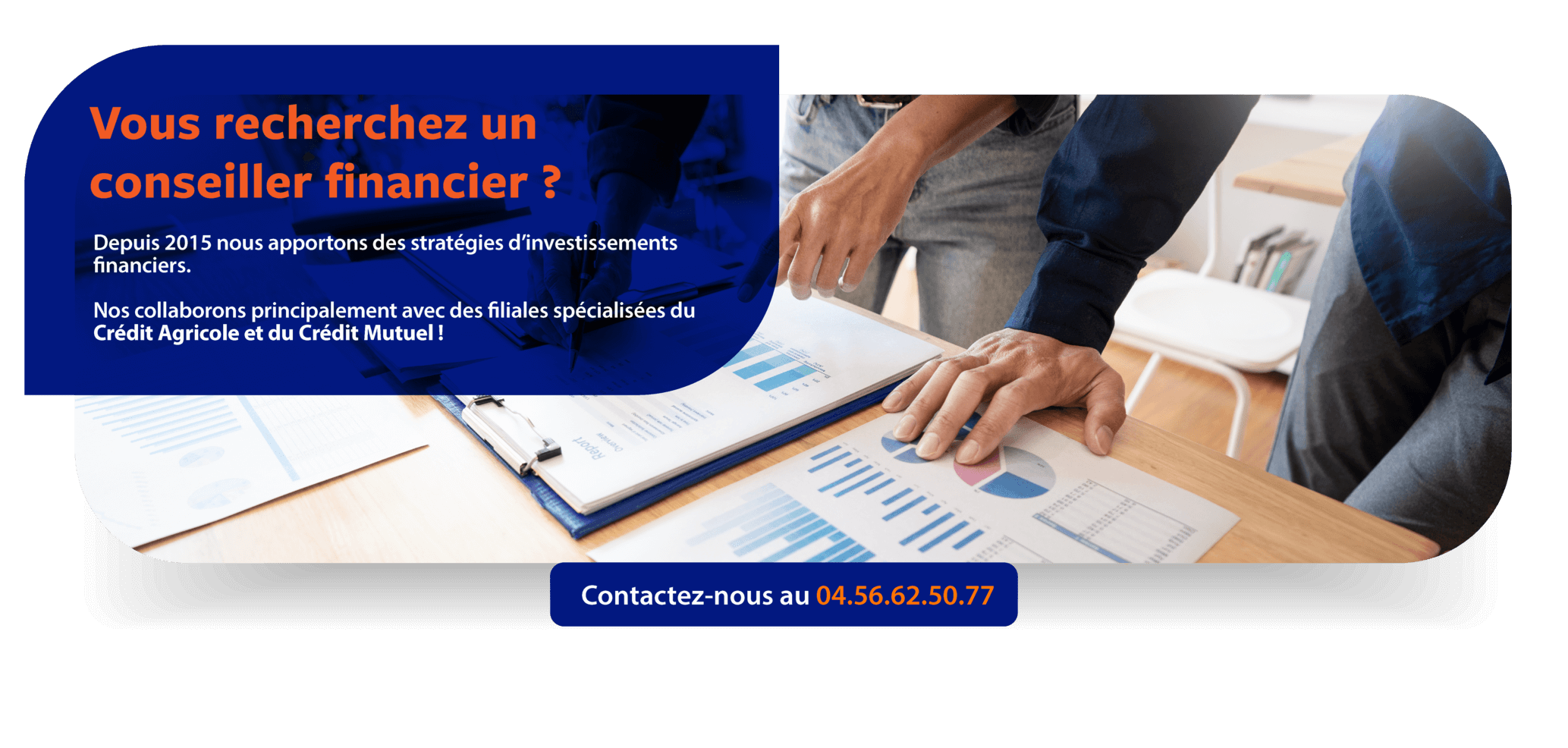 photo de nos services de courtier en investissements financiers