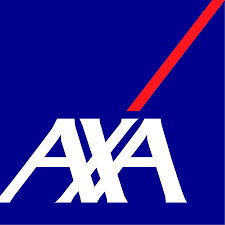 Axa assurances logo, propose des solutions au courtier en protection sociale.